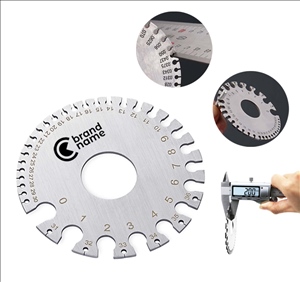 Circular Stainless Steel Wire Diameter Gauge